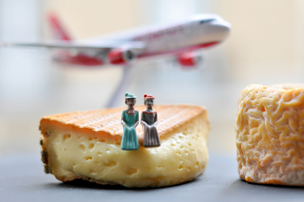 Fransk ost med flyet